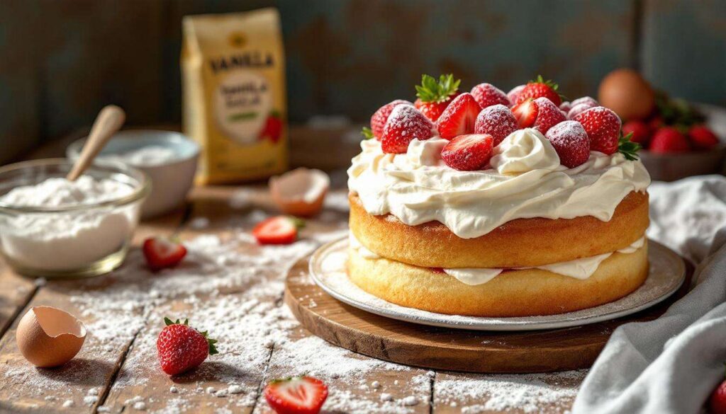 Erdbeerkuchen mit Biskuitboden: Bäckermeister erklärt, warum der Teig 20 Minuten ruhen muss