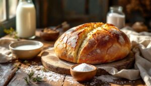 Bärlauchbrot ohne Hefe: In 50 Minuten fertig dank Natron und Buttermilch aus nur 5 Zutaten