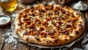 Hefeteig für Flammkuchen ohne Gehen: Bäckermeister erklärt, warum Quark-Öl-Teig besser funktioniert