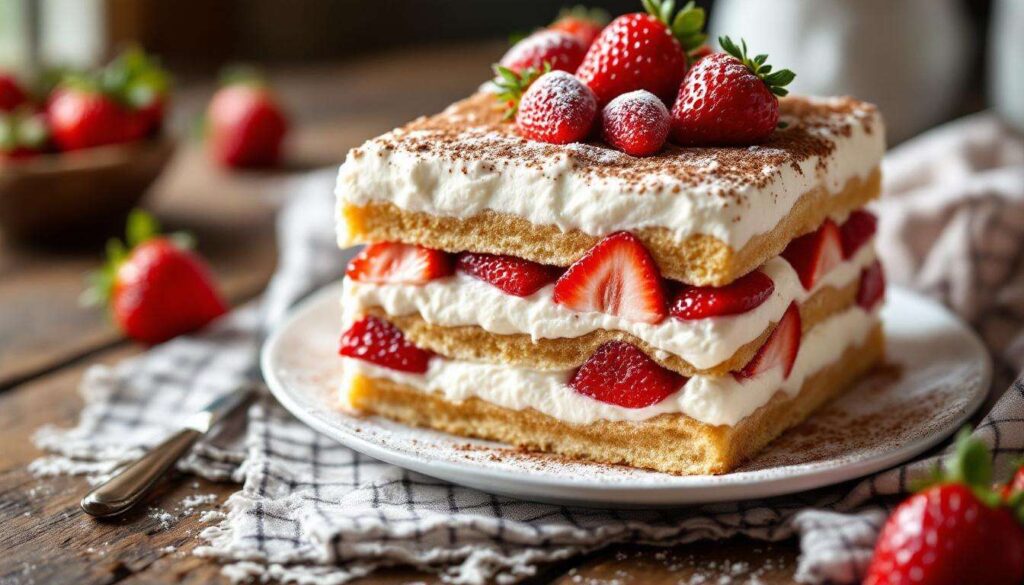 Erdbeer-Tiramisu ohne Ei: In 20 Minuten fertig, cremig und sicher für die ganze Familie