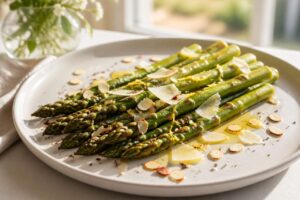 Grünen Spargel perfekt braten, 90 Sekunden starke Hitze machen laut Köchen den Unterschied